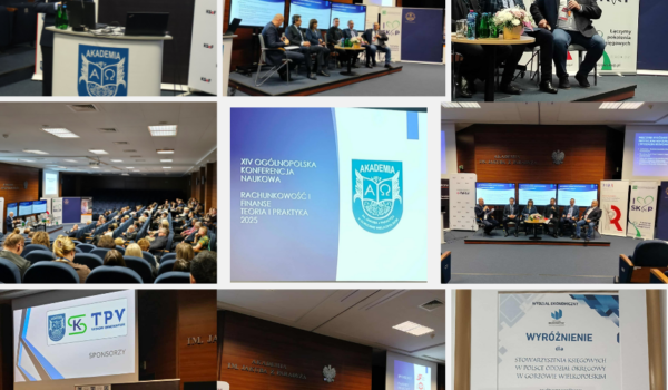 XIV Ogólnopolska Konferencja Naukowa Rachunkowość i Finanse - teoria i praktyka
