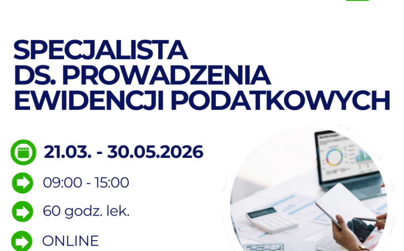 SPECJALISTA DS. PROWADZENIA EWIDENCJI PODATKOWYCH