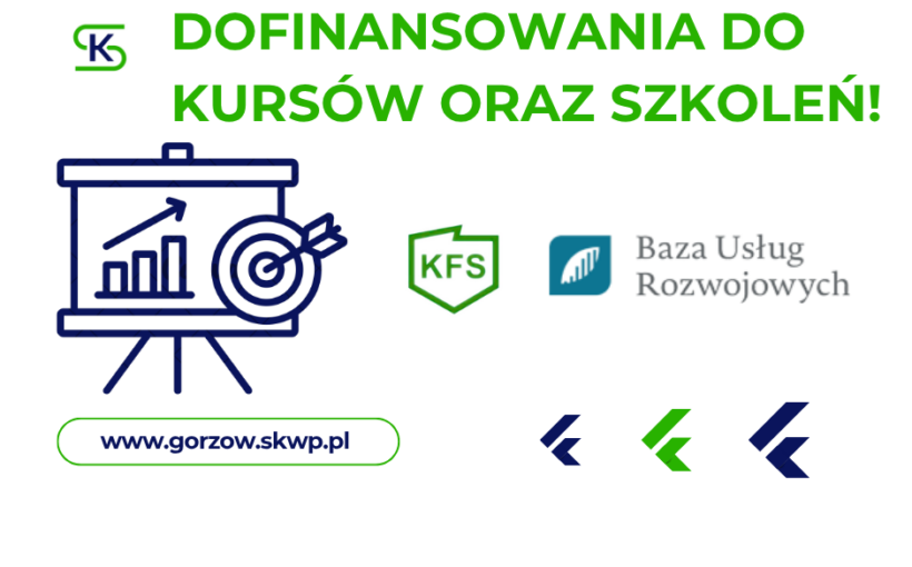 Dofinasowania do kursów oraz szkoleń