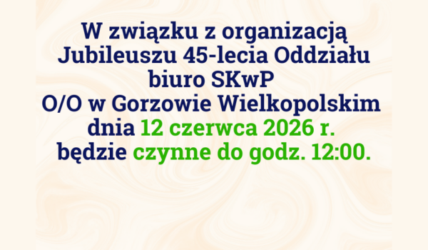 Jubileusz 45- lecia Oddziału