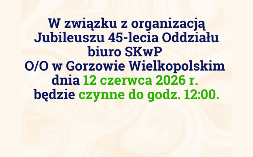 Jubileusz 45- lecia Oddziału