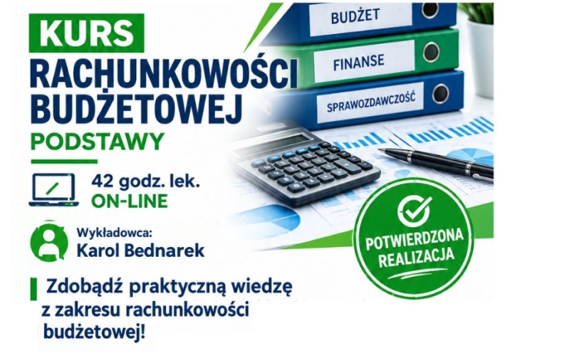 Kurs rachunkowości budżetowej- podstawy